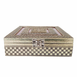 Antike BLUME entworfen Holz handgemachte Hochzeit Gunst Box | Schokoladen box | Geschenk box zu einem guten Preis - Product Image 4