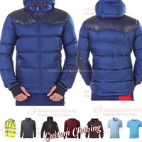 Veste matelassée longue à col montant de style militaire pour homme, imperméable, respirante, séchage rapide, écologique, plusieurs couleurs