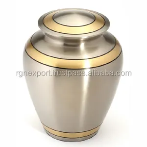 wholesale solid metal urn