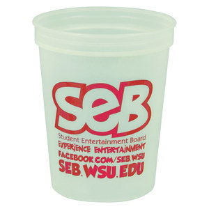 Gobelet de stade de 16 oz fabriqué aux États-Unis - Lumineux dans le noir, sans BPA et personnalisable avec votre logo - Product Image 2