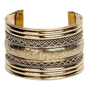 Latón brazalete de Metal y conjunto como oro 2017 - Product Image 2