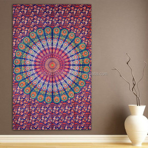 Tapices de Mandala de tamaño Queen, diseño indio, Hippie colcha de arte, manta de playa impresa, decoración de Picnic para colgar en la pared, venta al por mayor - Product Image 3