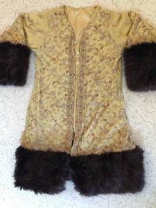 Indian Vintage Style Banjara Designer Velvet Bomber <b>Jacket</b> with Puff Sleeves and Wool Lining for Women Winter - Product Image 2