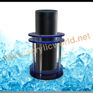 ขาตั้งลําโพงอะคริลิคสีดําแบบกําหนดเองสําหรับ Amazon Echo ใหม่ - Product Image 2