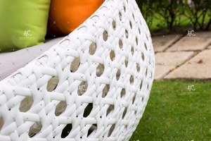 หวายสังเคราะห์เก้าอี้กลม - Product Image 6