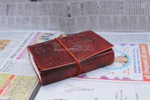 Дневник из натуральной кожи с тиснением - Product Image 3