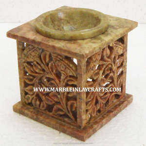 เตาน้ำมันหอมระเหยที่ทำด้วยมือสำหรับตกแต่งบ้าน - Product Image 1