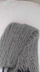 Cuentas de piedra facetada de labradita de 2mm y 3mm a la moda, precio bajo al por mayor - Product Image 4