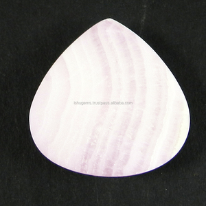 ธรรมชาติสีชมพู Aragonite หัวใจ Cabochon 24มิลลิเมตรพลอยหลวมสำหรับเครื่องประดับ IG0695 - Product Image 3