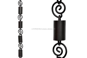 Cadena de Lluvia Cuadrada de Cobre para su Canalón - Product Image 3