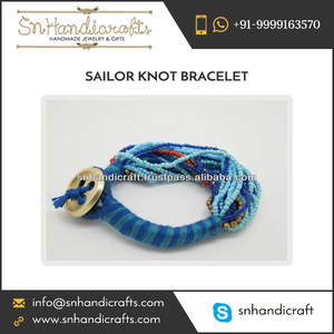 The Art of Handmade Cool and Stylish Anchor <b>Rope</b> <b>Bracelet</b>/Cotton <b>Bracelet</b> - Product Image 1