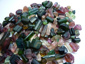 Turmalina al por mayor: Gemas naturales en bruto multicolor, tamaños personalizados para fabricación y suministro - Product Image 4