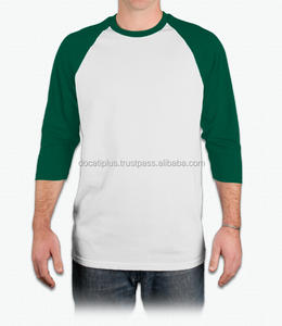 T-shirts OEM personnalisés à manches raglan et en jersey respirant de grande taille pour hommes avec logo à l'avant - Product Image 4