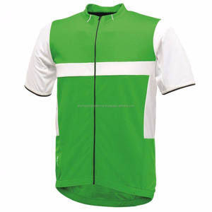 Shemax 2023 vente chaude personnalisé en gros cyclisme bras manches haute qualité à manches courtes vélo de route/Cycle maillot en vert fairway - Product Image 1