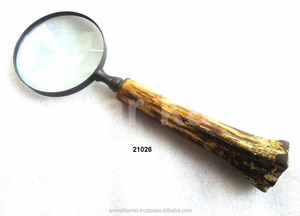 Más en la demanda Venta caliente Mejor precio al por mayor Mango de latón Lupa para niños y personas mayores - Product Image 2