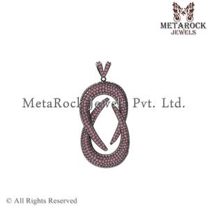 Women Gemstone Jewelry Solid 925 Sterling Silver <b>Ruby</b> Pendant - Product Image 2