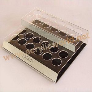 ขายส่งพลาสติกขวดโลชั่นผู้ถืออะคริลิตารางน้ำหอมยืนแสดง - Product Image 5