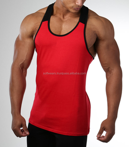 <b>Men's</b> Casual Athletic Breathable Knitted Tank Top/<b>Vest</b> Wholesale Style Stringer/Singlet - Product Image 2