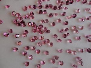 Piedra preciosa redonda de turmalina Rosa Natural Certificada por IGI Piedra preciosa certificada suelta - Product Image 2