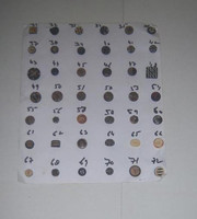 Boutons de chemise en nacre blanche naturelle, en perles, tailles assorties pour les fabricants de vêtements et de bijoux