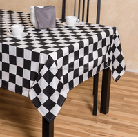 Nouvelle conception de nappes en coton tissé, durables et luxueuses, logo personnalisé, 200 g/m², certifiées ISO 9001, pour banquets, maison, hôtel, extérieur