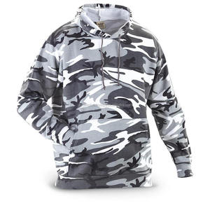 Sudadera con capucha de diseño de camuflaje personalizado OEM para hombre - Product Image 1