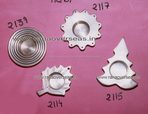 Assorted Design Metal Aluminium Tea Light <b>Candle</b> <b>Holders</b> for Wedding and Christmas Decoration - Product Image 4
