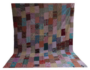 ผ้านวม Kantha ปักด้วยมือ,แบบอินเดีย - Product Image 3