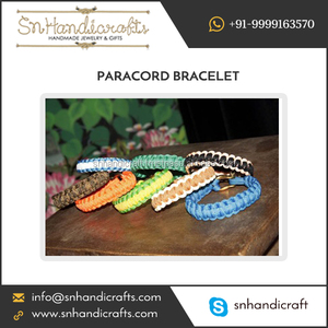สร้อยข้อมือพาราคอร์ด 550 เส้น ทออย่างดีด้วยผ้าคุณภาพเยี่ยม มีให้เลือกหลายสี ศิลปะแห่งงานแฮนด์เมด - Product Image 1