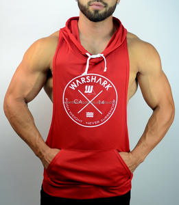 <b>Mens</b> Bodybuilding Gym Wholesale Hoodie Stringer Good Quality Stringer Vest Supplier From Bangladesh - Product Image 2