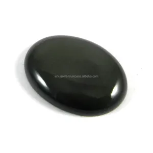 5,26 gms Arco Iris obsidiana 21*28mm Oval cabujón de piedras preciosas para joyería IG2055 - Product Image 1