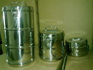 Sterilizar tambores/acero inoxidable/de vestir tambor - Product Image 2