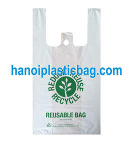 Cheap t-shirt plastic bag/vest carrier plastic bag - Product Image 3