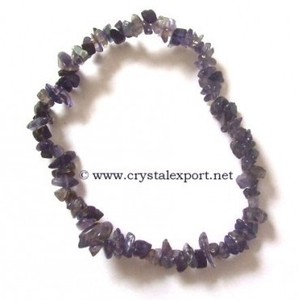 bulk supply Iolite Chips <b>Bracelets</b> <b>bracelet</b> women with genuine gemstones - Product Image 1