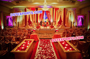 Marco de fotos de boda, Panel de fondo elegante para escenario de boda - Product Image 4