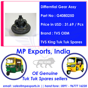 Conjunto de Engranaje Diferencial de Tres Ruedas para Tvs King - Product Image 4