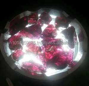 Pierres brutes non coupées de grenat rose-violet naturel de IN - Coszcalt exporte QQR20, pierres précieuses en vrac en gros - Product Image 4