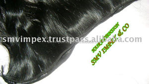 Un donneur 12A non traité Afro Kinky Curly 100% extensions de cheveux humains indiens. Cheveux bruts de temple. Cheveux humains non traités - Product Image 4