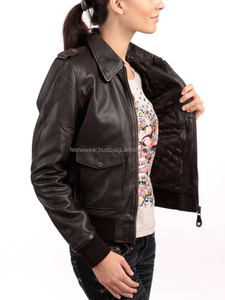 Proveedor de China Chaqueta de cuero para mujer Ropa turca Marcas Ropa de abrigo elegante Abrigo de cuero para mujer Casual y de moda - Product Image 2