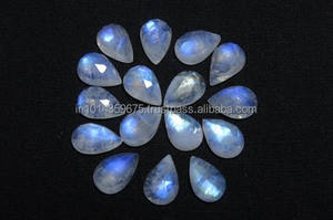 Piedra Lunar azul de arcoíris, piedra lunar azul intermitente, piedra lunar azul, piedra lunar azul africana, piedras preciosas sueltas para joyería - Product Image 2