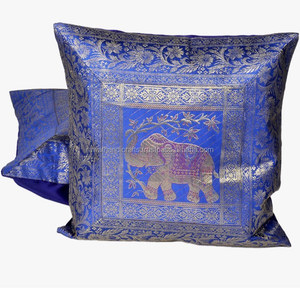 Traditional Handmade Silk <b>Cushion</b> <b>Covers</b>/Pillow <b>Covers</b>/<b>Sofa</b> <b>Cushions</b> for Home Hotel & Hospital Use-Online Exporter - Product Image 1