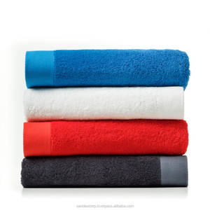 New Premium Quality 100% Carded Cotton Good Quality Solid Color Promotional Bath <b>Towel</b> for Bathroom Use - Product Image 2