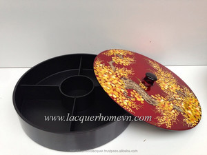 Bandeja de Año Nuevo Chino-bandeja de caramelo de laca de alta calidad, suministro directo http://lacquerhomevn.com/ - Product Image 1