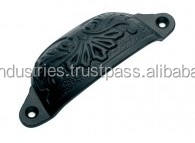 Poignée de meuble rustique en fonte noire antique pour armoire, placard, cuisine, commode, salle de bain, hôtel - Vente en gros - Product Image 3