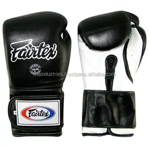 Fairtex boks eldiveni/profesyonel armatür deri boks eldiveni/eğitim boks eldiveni ekipmanları FHA SIALKOT PAKIATN