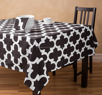 Nouvelle conception de nappes en coton tissé, durables et luxueuses, logo personnalisé, 200 g/m², certifiées ISO 9001, pour banquets, maison, hôtel, extérieur