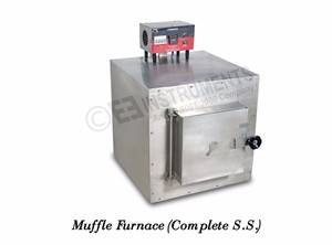 Horno de mufla de larga duración de ahorro de energía con aislamiento de lana de fibra cerámica 1200Â °C Temperatura máxima para equipos de calefacción de laboratorio - Product Image 2