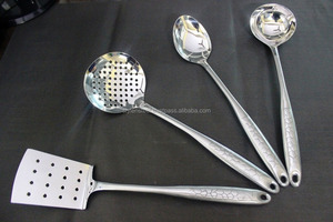 Dụng Cụ Nhà Bếp Tay Cầm Rỗng Dụng Cụ Nấu Nướng Nấu Ăn Chịu Nhiệt Dụng Cụ Nhà Bếp Tay Cầm Rỗng Bằng Thép Không Gỉ - Product Image 3