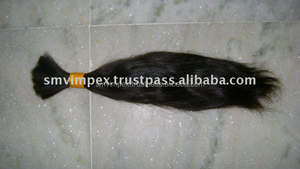 100% Pure Virgin Indian Bulk Hair.10" up 40" Best Quality No Short Hair.natural Brown and Block Color Only - Product Image 3