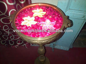 Flor decorativa de latón para boda - Product Image 5